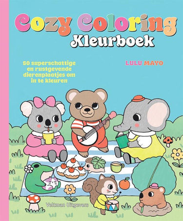 Cozy coloring kleurboek -