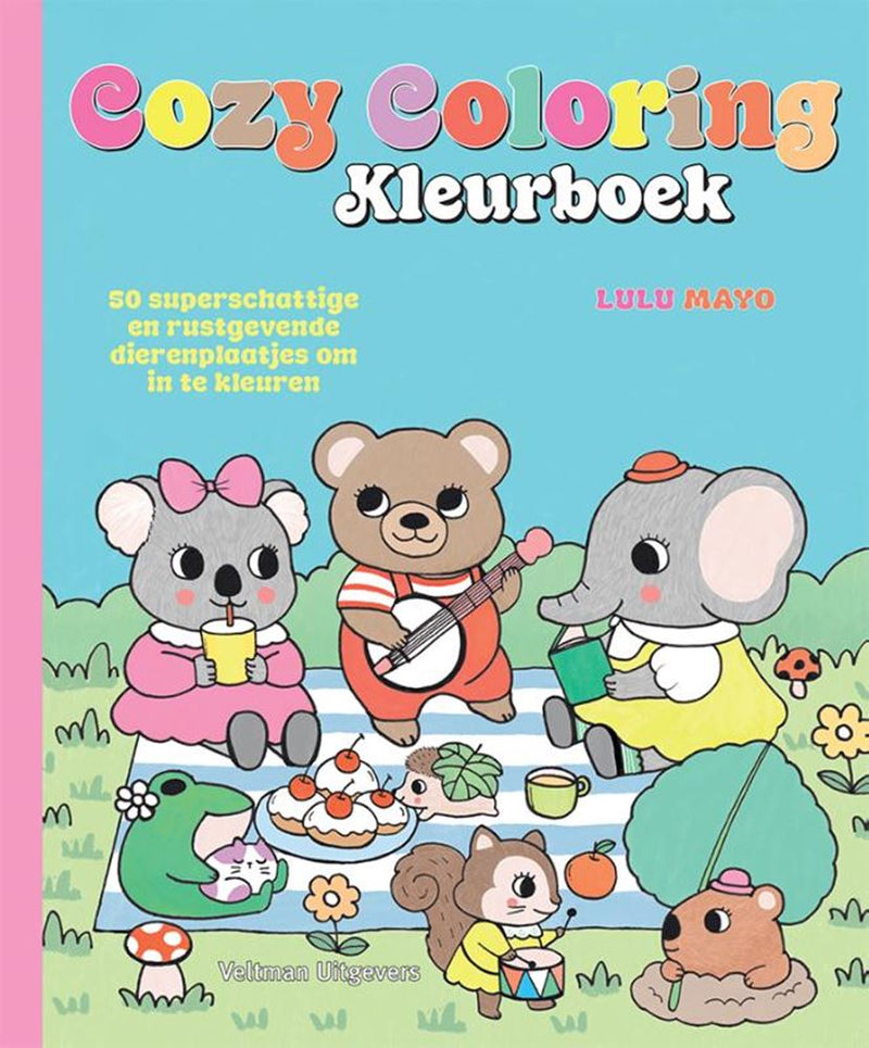 Load image into Gallery viewer, Cozy coloring kleurboek -
