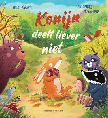 Konijn deelt liever niet 3+