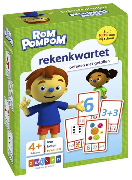 Zwijsen rompompom rekenkwartet 4+