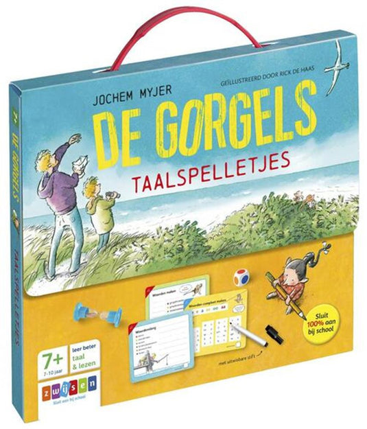 Zwijsen de gorgels koffertje met taalspelletjes.