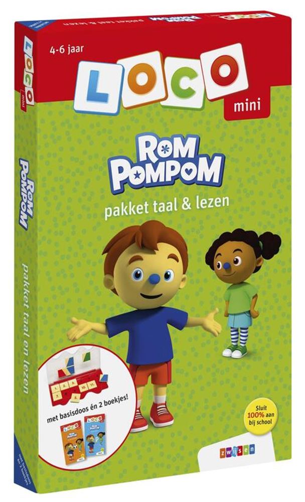 Afbeelding laden in galerijviewer, Wpg uitgevers mini loco - rompompom pakket taal lezen (4-6 jaar)
