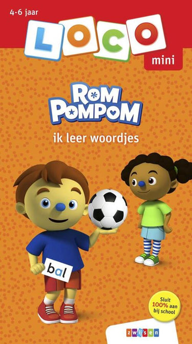 Wpg uitgevers mini loco - rompompom ik leer woordjes (4-6 jaar)