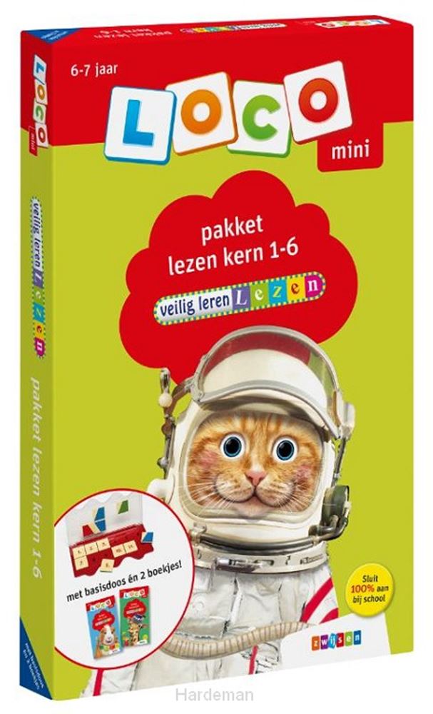 Afbeelding laden in galerijviewer, Loco mini - veilig leren lezen pakket kern 1-6 (6-7 jaar)
