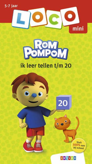 Loco mini rompompom. ik leer tellen t m