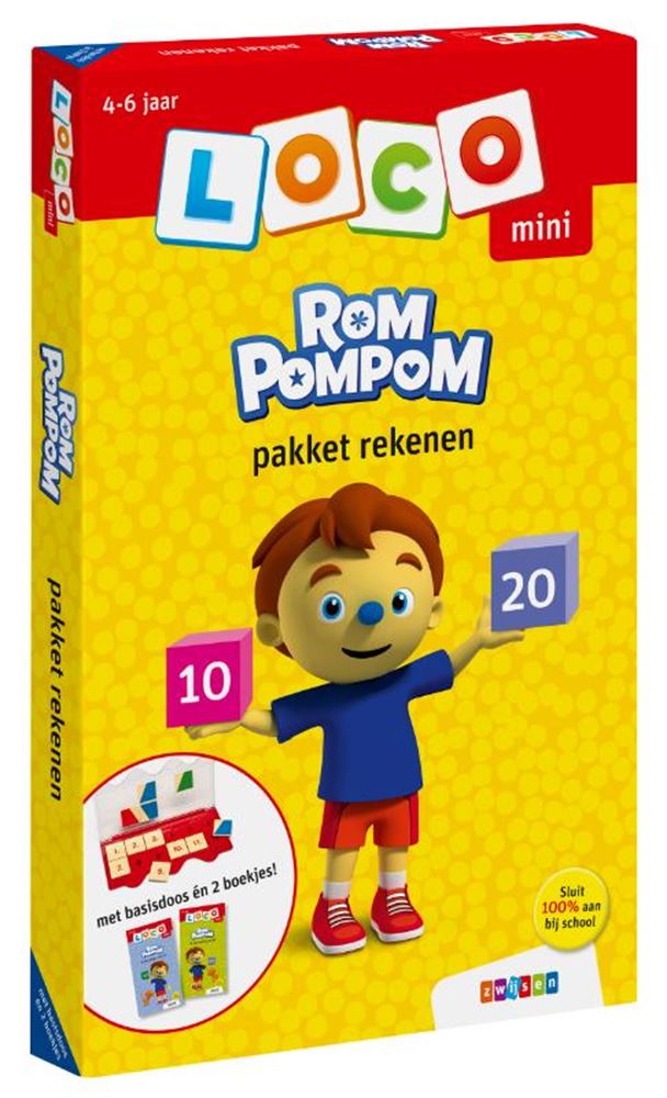 Load image into Gallery viewer, Loco mini rompompom pakket rekenen
