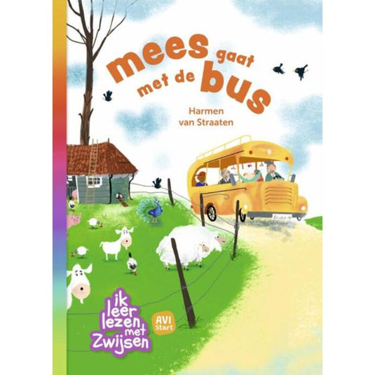 Wpg uitgevers zwijsen boek avi start mees gaat met de bus