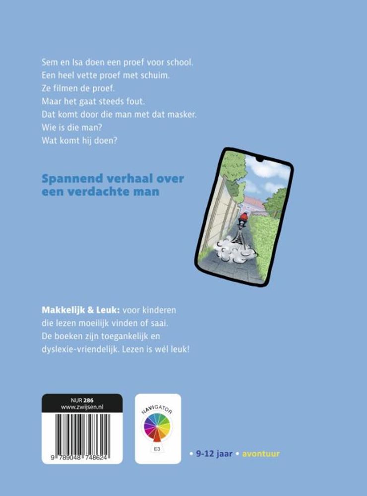 Load image into Gallery viewer, Wpg uitgevers de man met het masker 9+
