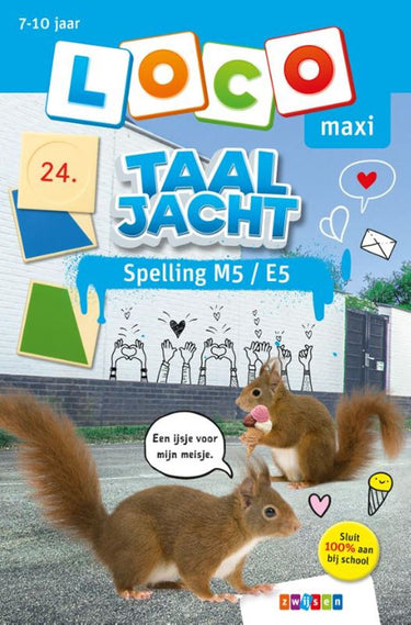 Loco oefenboekje maxi taaljacht spelling m5 - e5