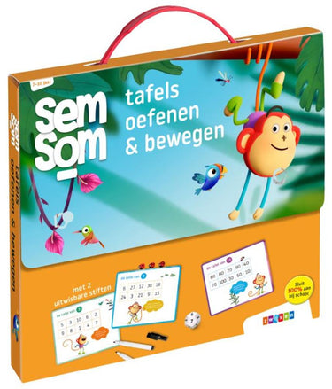 Wpg uitgevers semsom tafels oefenen bewegen 7+