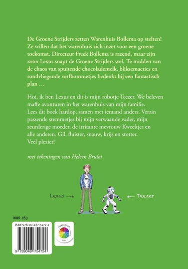 Wpg uitgevers toneellezen e6+: de groene strijders 10+
