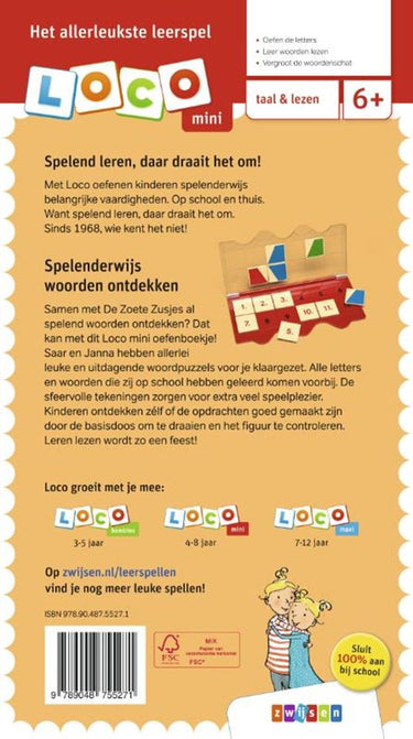Centraal boekhuis loco mini de zoete zusjes spelen met woo