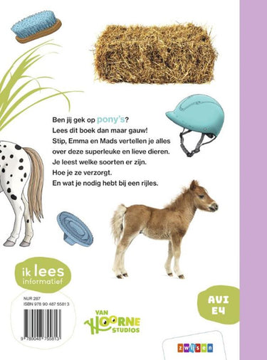 Wpg uitgevers fien teun: avi alles over de pony 6+