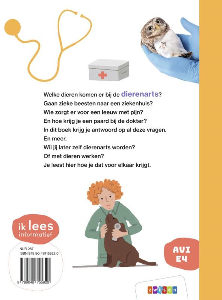 Load image into Gallery viewer, Wpg uitgevers wat doet de dierenarts? - avi e4

