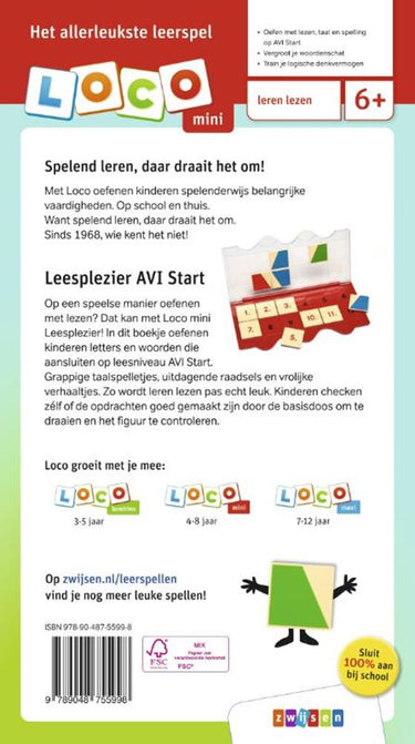 Wpg uitgevers loco mini leesplezier avi start 6+