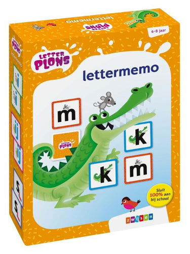 Zwijsen letterplons lettermemo 4+