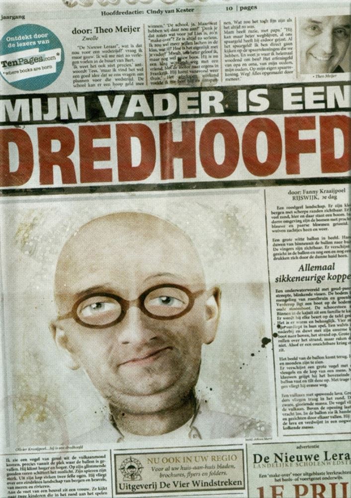 Load image into Gallery viewer, Mijn vader is een dredhoofd. 10+
