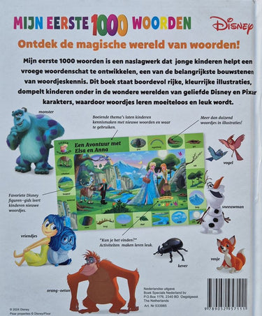 Disney mijn eerste 1000 woorden. 4+