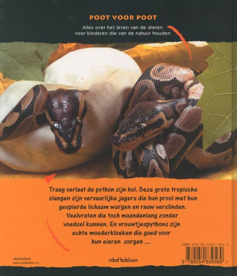 Load image into Gallery viewer, Poot voor poot: pythons. 8+
