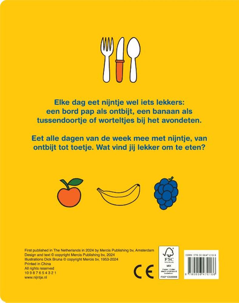 Load image into Gallery viewer, Wat eet nijntje vandaag? kartonboekje.1+
