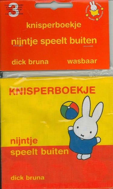 Knisperboekje: nijntje speelt buiten. 0+