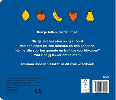 Nijntje telboek, groente en fruit 2+