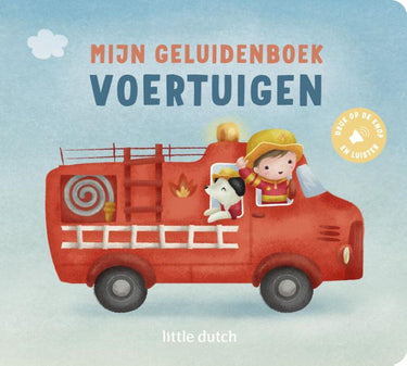 Mijn geluidenboek - voertuigen 1+
