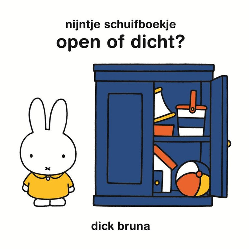 Load image into Gallery viewer, Nijntje schuif, open of dicht (karton).
