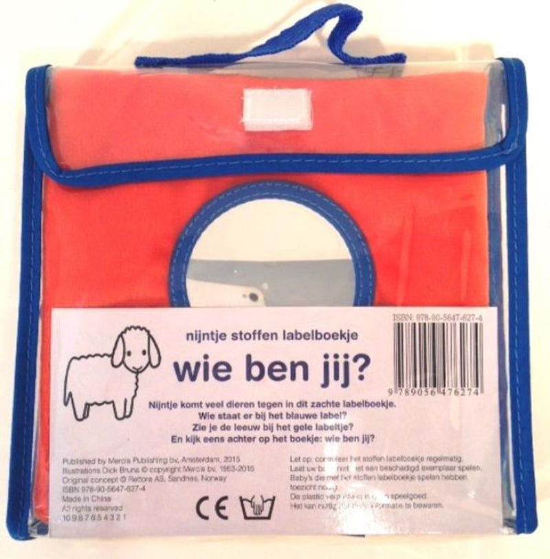 Load image into Gallery viewer, Nijntje wie ben jij (stoffen labelboekje
