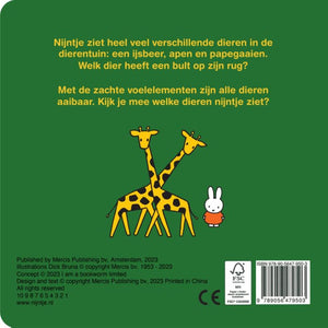 Centraal boekhuis voelboek, met nijntje naar de dierentuin