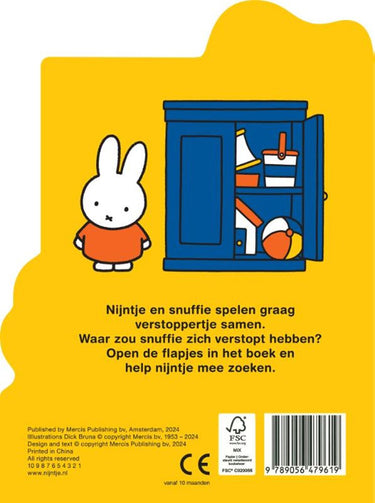 Nijntje zoekt snuffie 2+