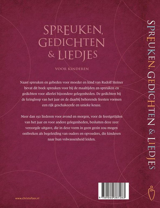 Spreuken, gedichten en liedjes voor kind