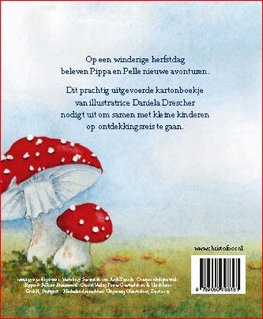 Pippa en pelle in de herfstwind (karton)