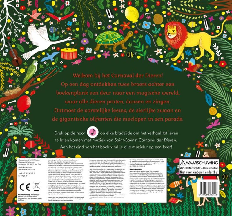 Load image into Gallery viewer, Het verhalen orkest: carnaval der dieren
