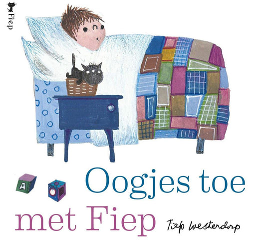 Kartonboekje: oogjes toe met fiep. 2+