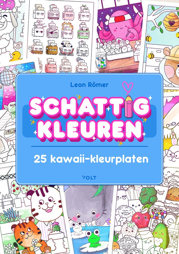 Load image into Gallery viewer, Kawaii: schattig kleuren. 4+
