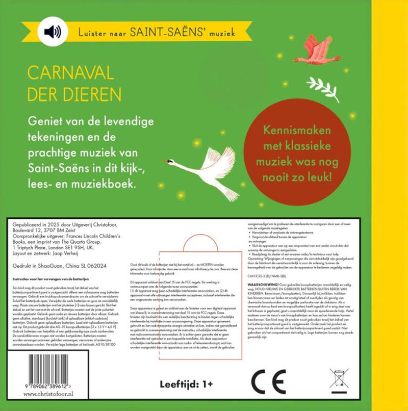 Load image into Gallery viewer, Geluidenboek: carnaval der dieren 1+
