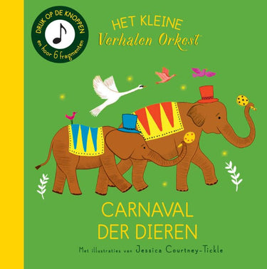Geluidenboek: carnaval der dieren 1+
