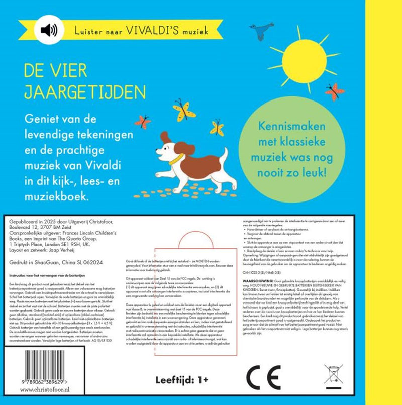 Load image into Gallery viewer, Geluidenboek: de vier jaargetijden 1+
