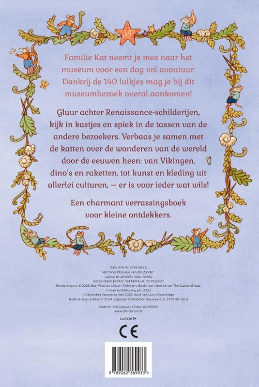 Familie kat in het museum 6+
