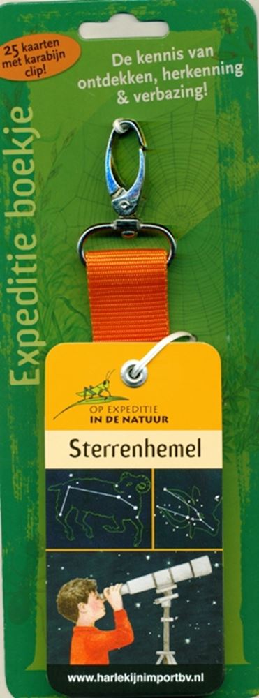 Expeditieboek+clip: sterrenhemel (6 st)