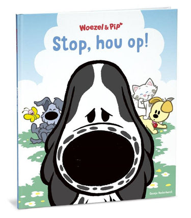 Woezel pip: stop, hou op! (pesten)