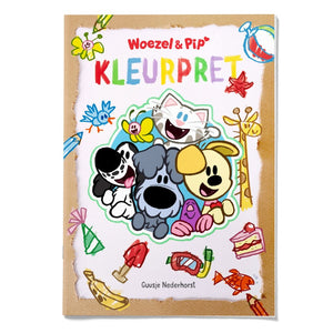 Woezel en pip en pip kleurboek kleurpret