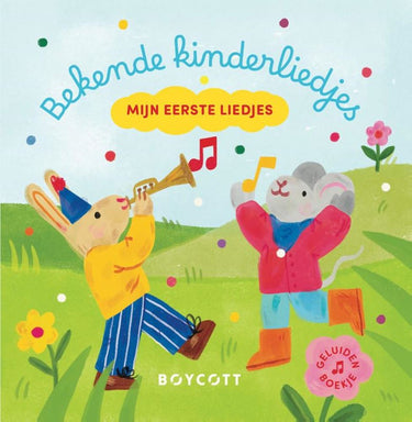 Geluidenboek: bekende kinderliedjes. 1+