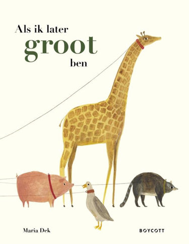 Prentenboek als ik later groot ben 4+