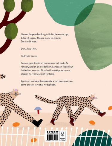 Pauze voor robin. prentenboek. 4+
