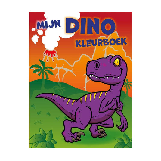 Mijn dino kleurboek a4