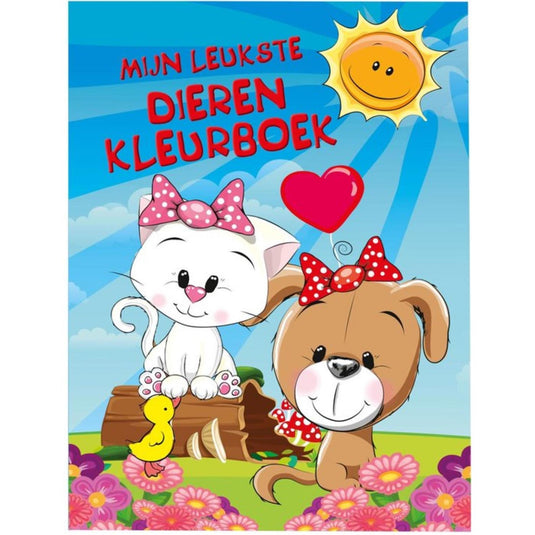 Mijn leukste dieren kleurboek 48 pag.