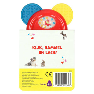 Cuberdon books rammel- en bijtboekje wie ben ik? - babydieren