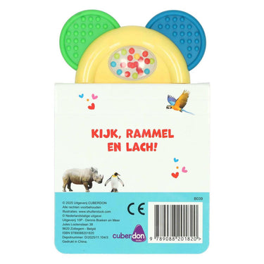 Cuberdon books rammel- en bijtboekje wie ben ik? - wilde dieren